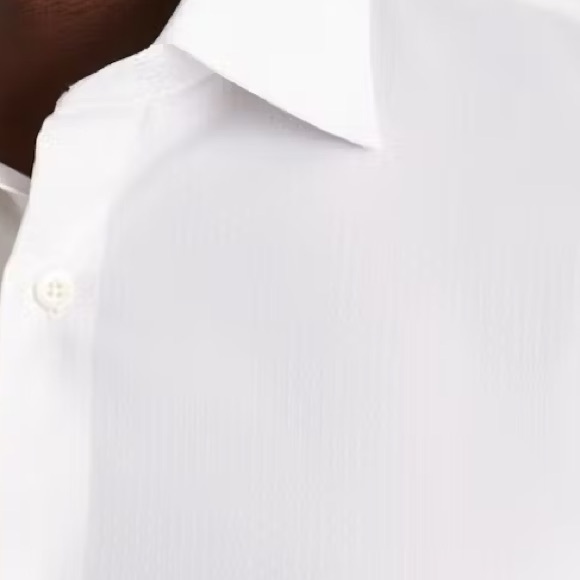 Bonobos White Dobby Jetsetter Stretch Dress Shirt - Picture 3 of 5